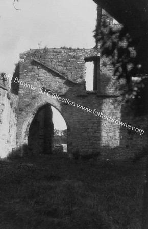 ABBEY REMAINS OF CHURCH ARCH OF S.AISLE TO S.TRANSEPT